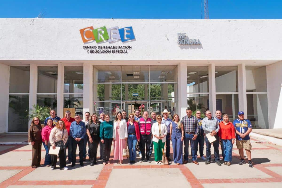 Gobierno de Sonora fortalece la red estatal de rehabilitación con equipamiento para UBR de 10 municipios
