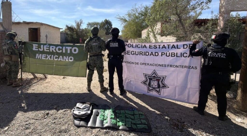 Acción coordinada de la Policía Estatal frena narcomenudeo en Sonoyta 4 494