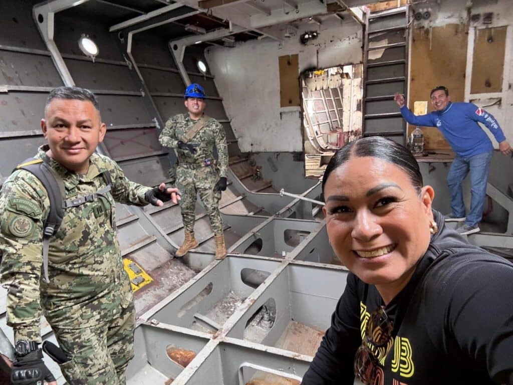 Logra Feliza Ríos cumplir retos en la creación del Sistema Arrecifal Artificial Sonorense 12 50