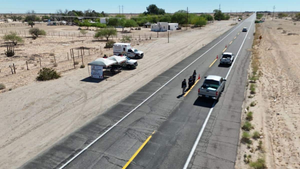 Gobierno de Sonora implementa operativo Corredor Seguro por Spring Break