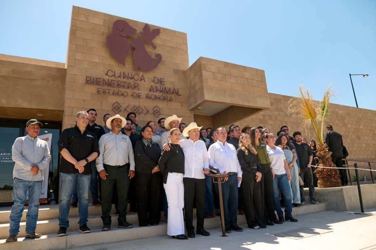 Cumple Gobernador Durazo compromiso de llevar bienestar a las familias con primera Clínica Pública de Bienestar Animal en Sonora