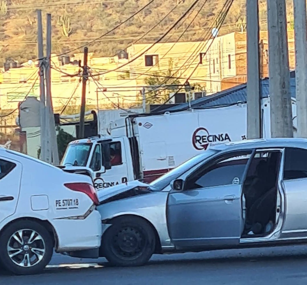 Triple choque al norte de la ciudad