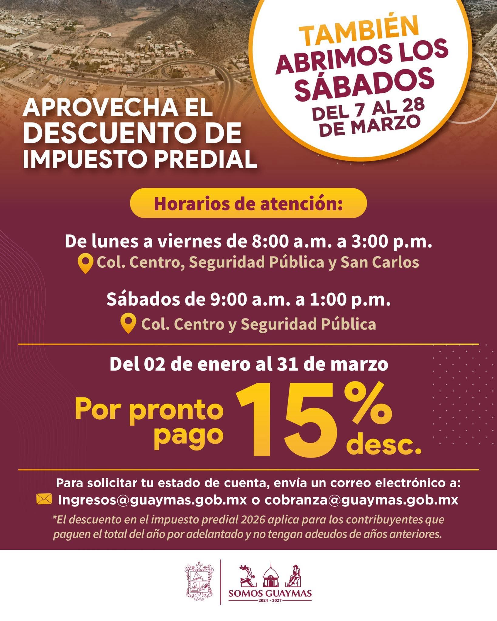 Tesorería amplía servicios