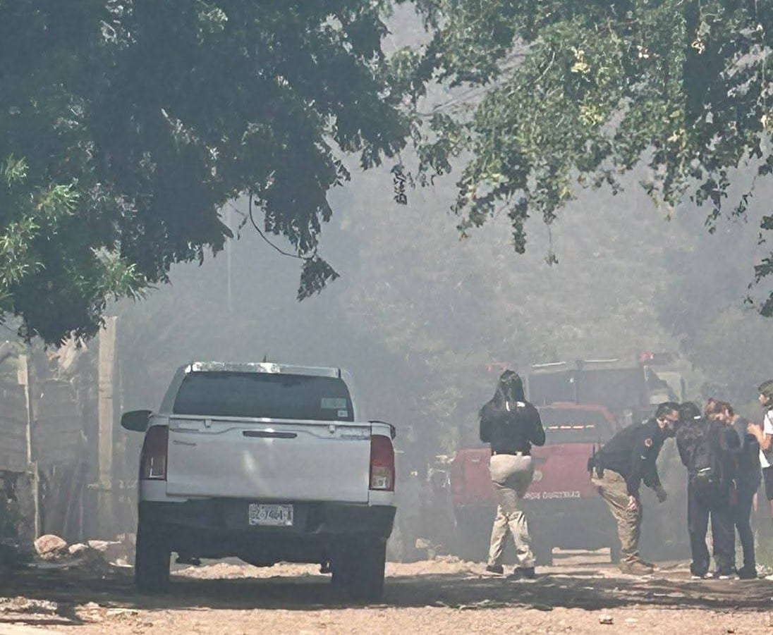 Se incendia casa en Fátima