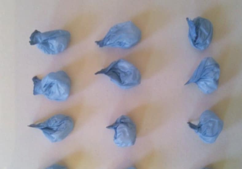 Cae hombre con narcóticos