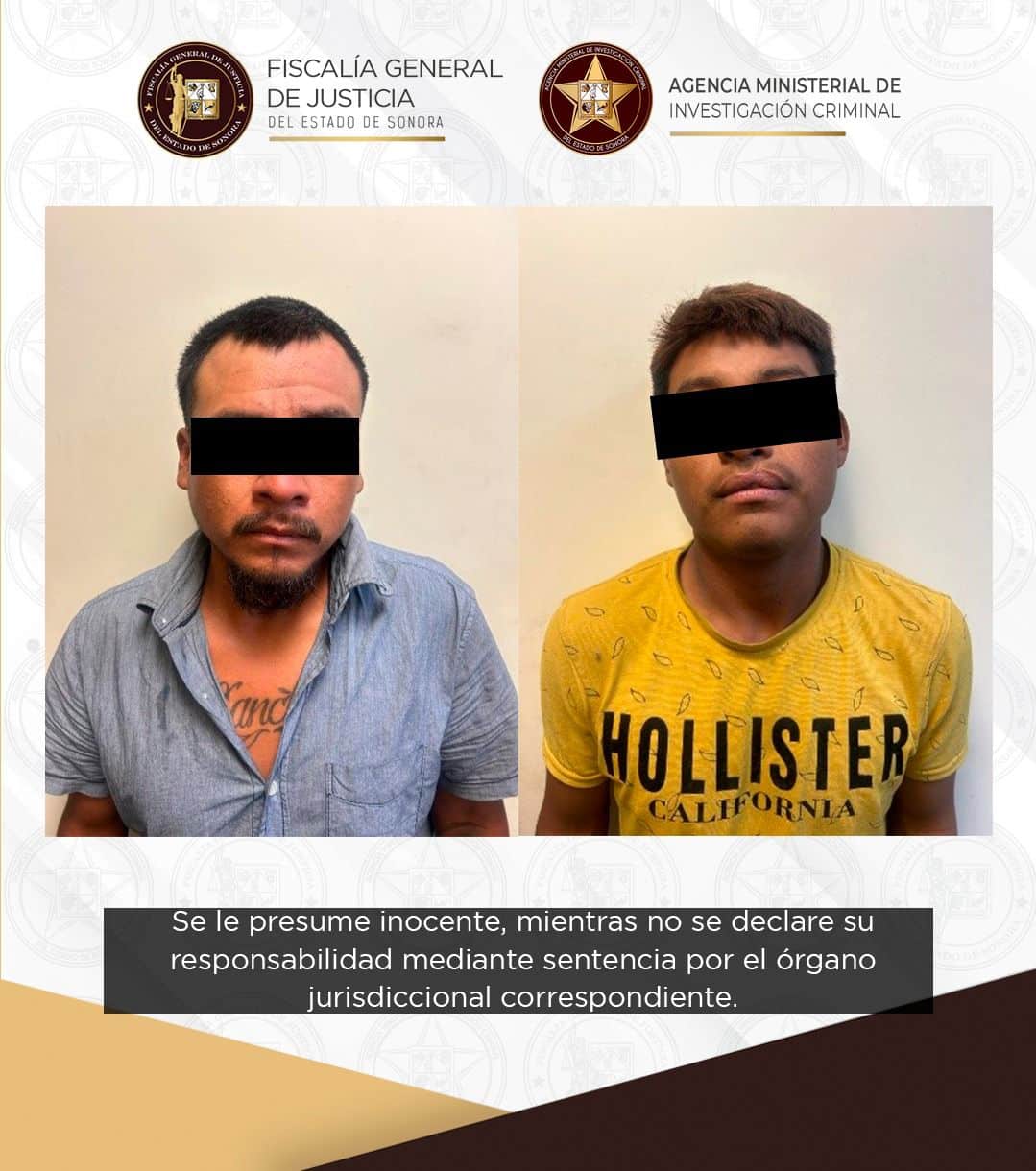 Acciones contra narcomenudeo en Caborca dejan dos imputados ante la justicia