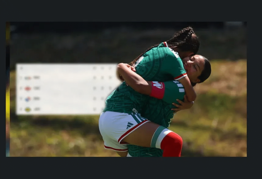 México Femenil Sub-17 lidera grupo 1 image 1125