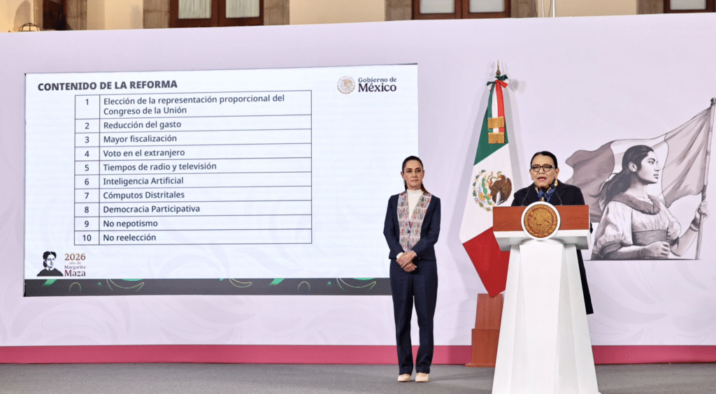 Sheinbaum presenta Decálogo por la Democracia como núcleo de su reforma electoral 1 image 125