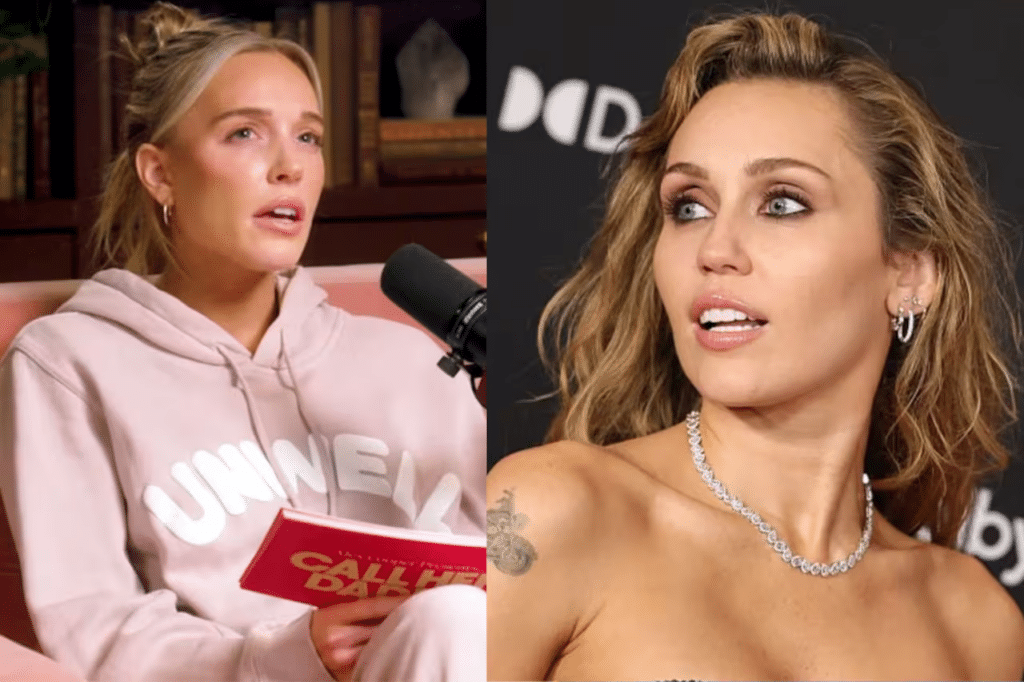 Miley Cyrus incomoda a Alex Cooper en especial 1 Miley