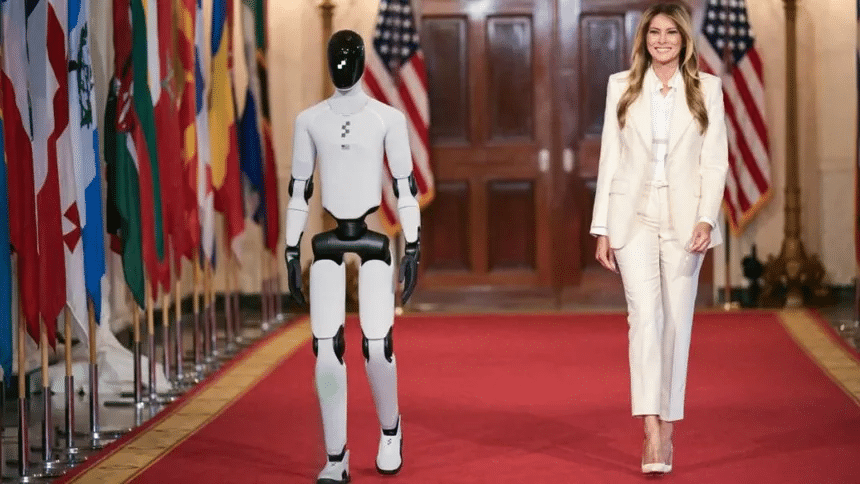 Melania Trump encabeza presentación de robótica en la Cumbre de Educación 1 image 1535