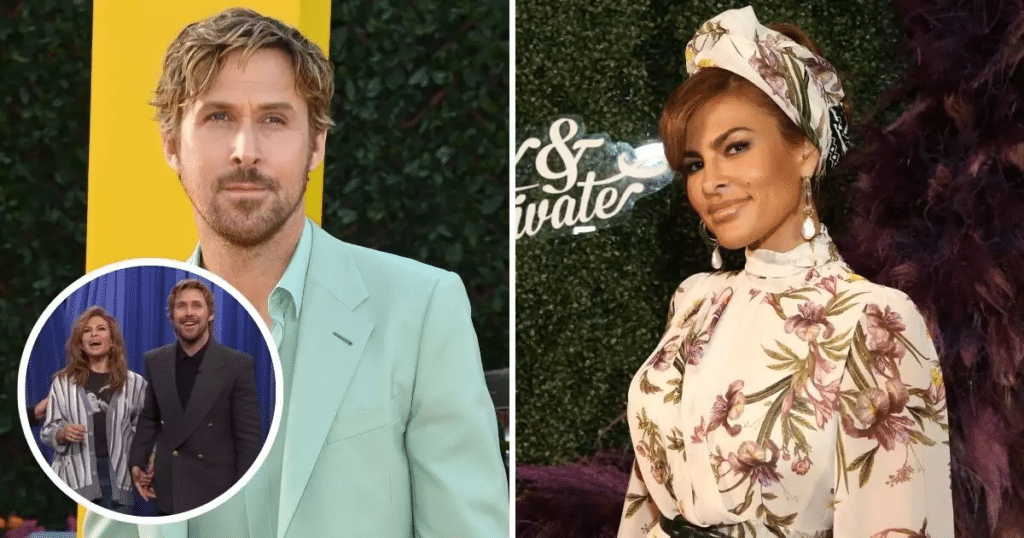 Ryan Gosling sorprende a Eva Mendes 1 Ryan Gosling