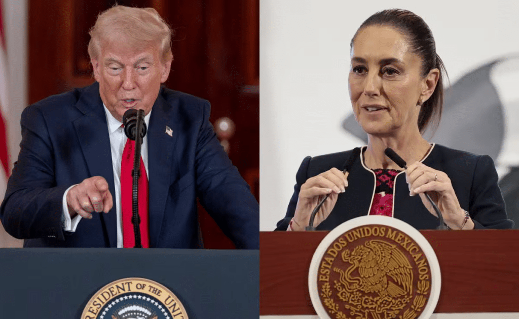 Trump republica mensaje que critica a Sheinbaum por rechazar Ejército de EU en México 1 image 802