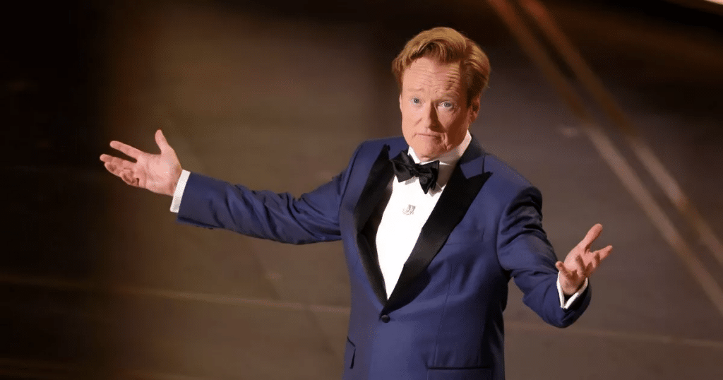 Conan O'Brien incomoda con bromas sobre Epstein 1 Conan O'Brien