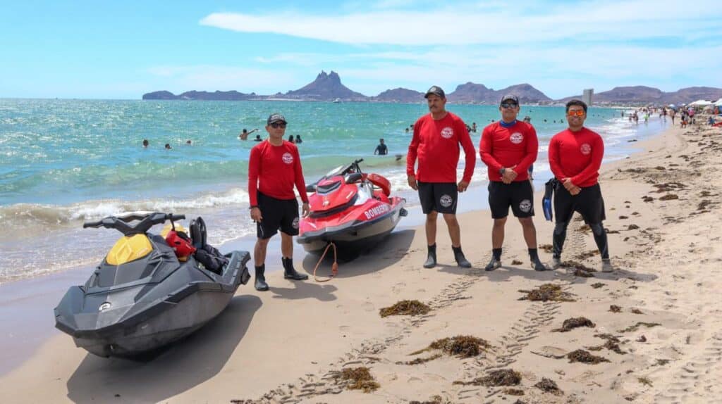 Se registra gran afluencia de visitantes en San Carlos y Miramar 1 103