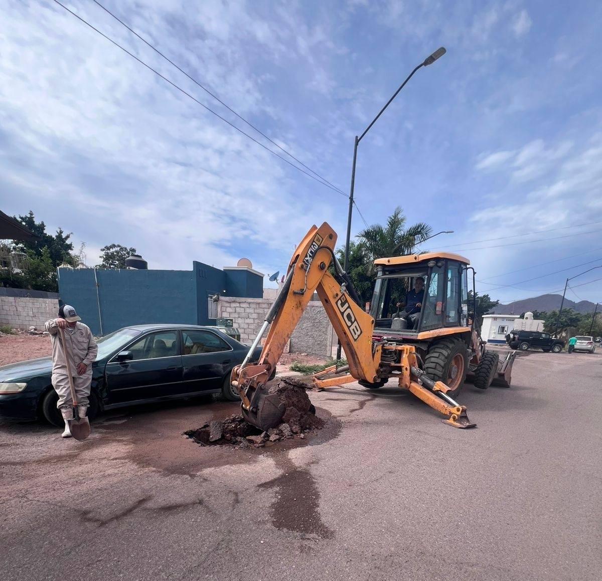 Reparará CEA fugas de agua potable en diversas colonias de Guaymas