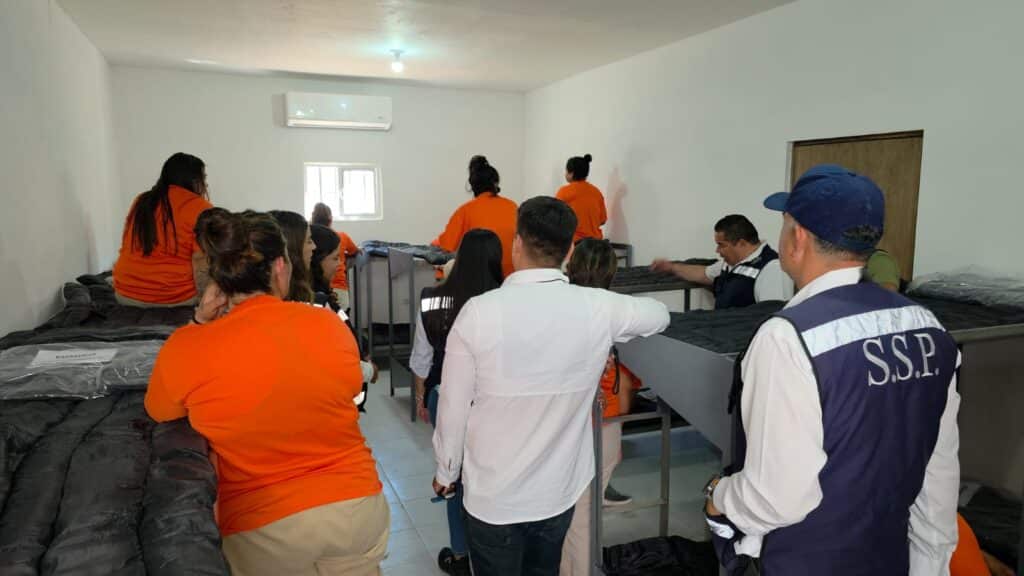 Amplían área femenil del Cereso de Guaymas 4 393