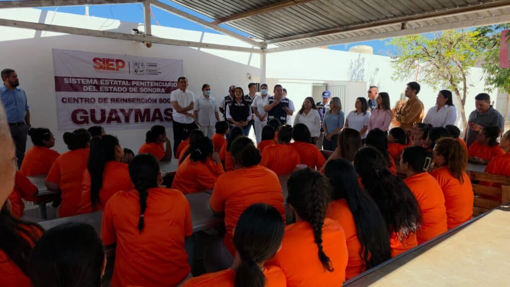 Amplían área femenil del Cereso de Guaymas 5 395