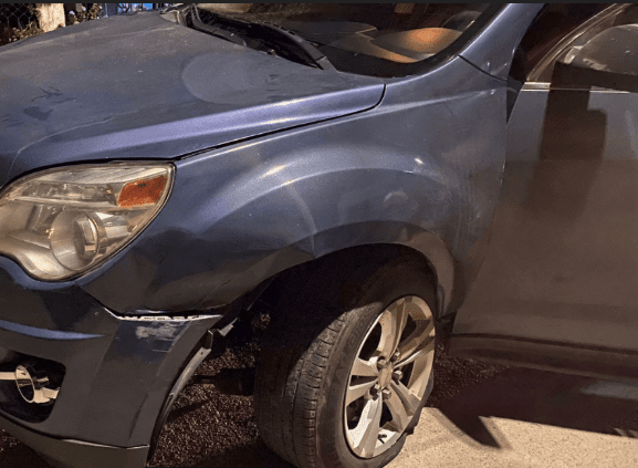 Se lesiona en accidente