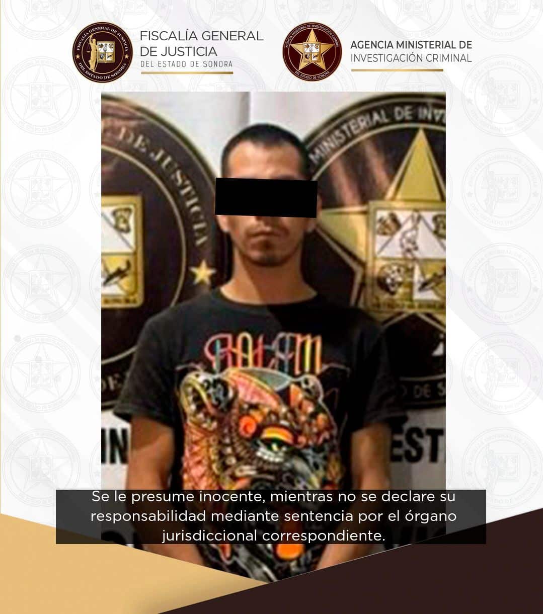 Vinculan a proceso a imputado por tentativa de homicidio calificado y robo con violencia de vehículo en Guaymas: FGJES