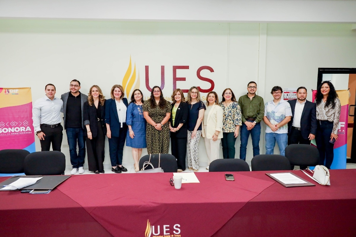 Fortalece Gobierno de Sonora vinculación académica entre DIF Sonora y Universidad Estatal de Sonora