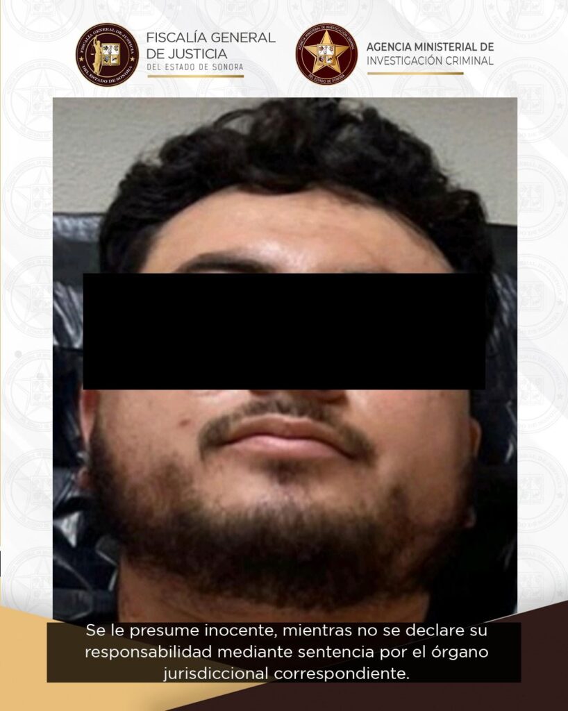 FGJES obtiene vinculación a proceso contra 'El Menny" por secuestro agravado con resultado de muerte en Ímuris 1 796