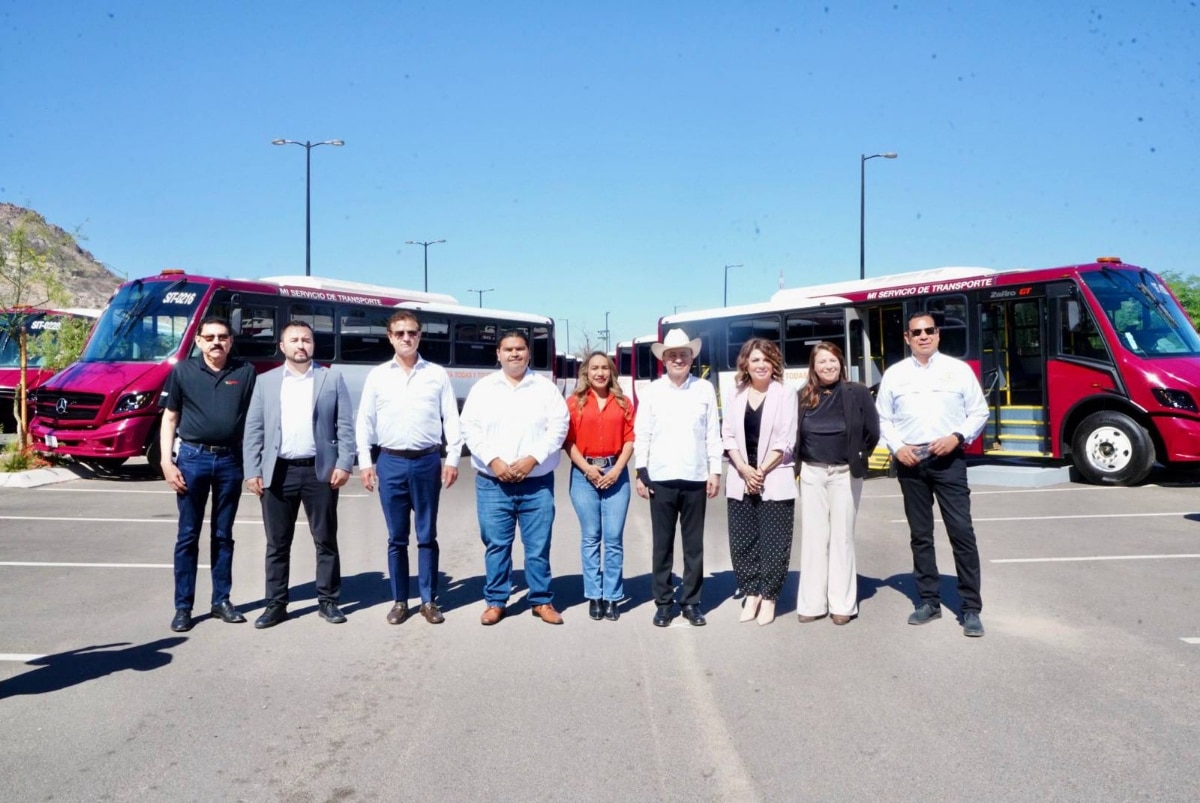 Con más de 400 unidades y subsidio de 4 mil millones, Gobernador Durazo fortalece el transporte público en Sonora