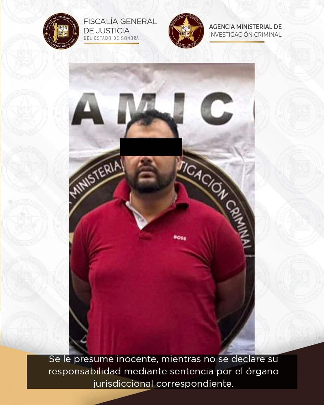 Captura AMIC a jefe de célula generadora de violencia en Hermosillo