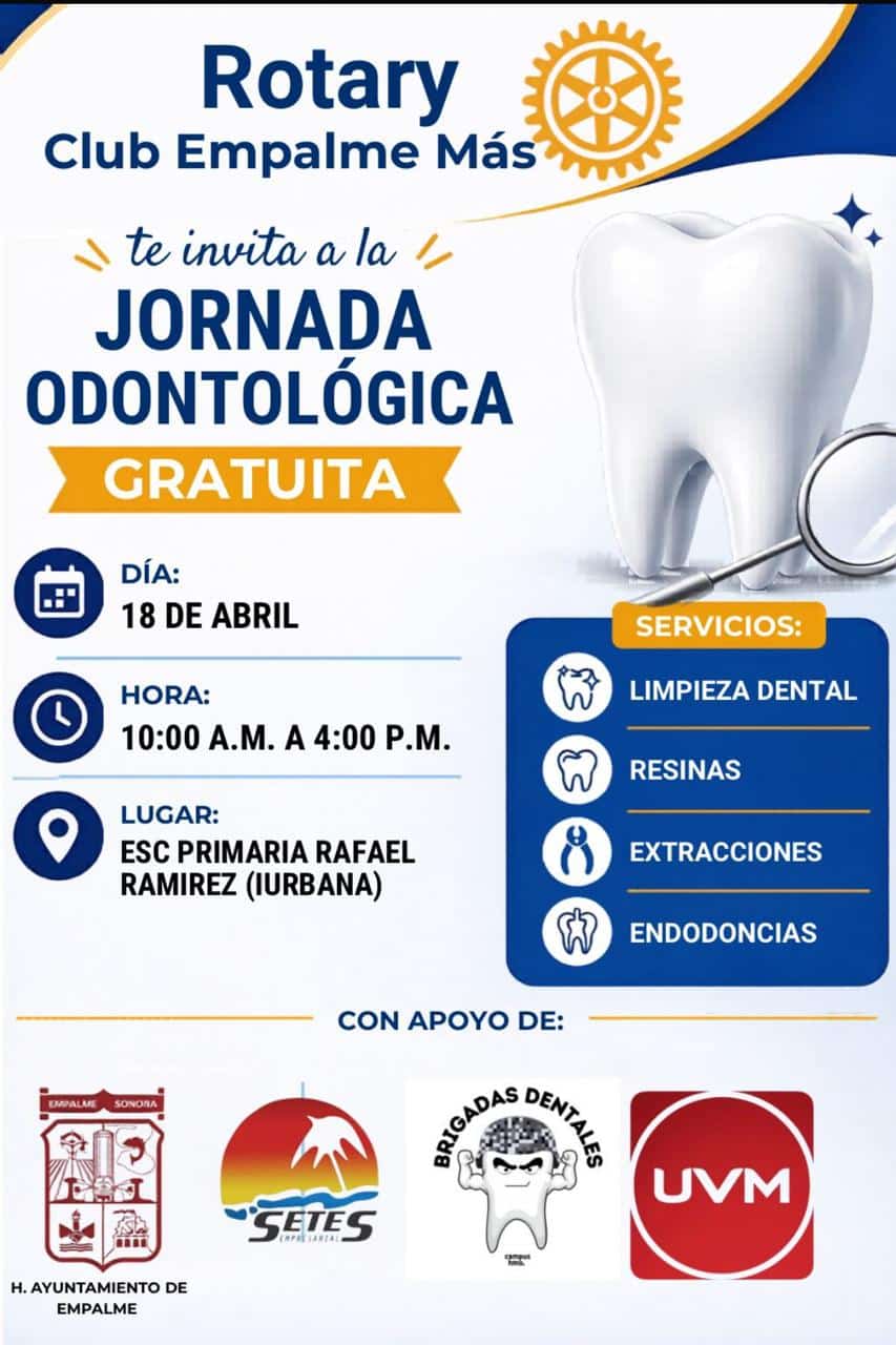 Rotarios y Ayuntamiento harán mañana una jornada odontológica; los servicios serán gratuitos