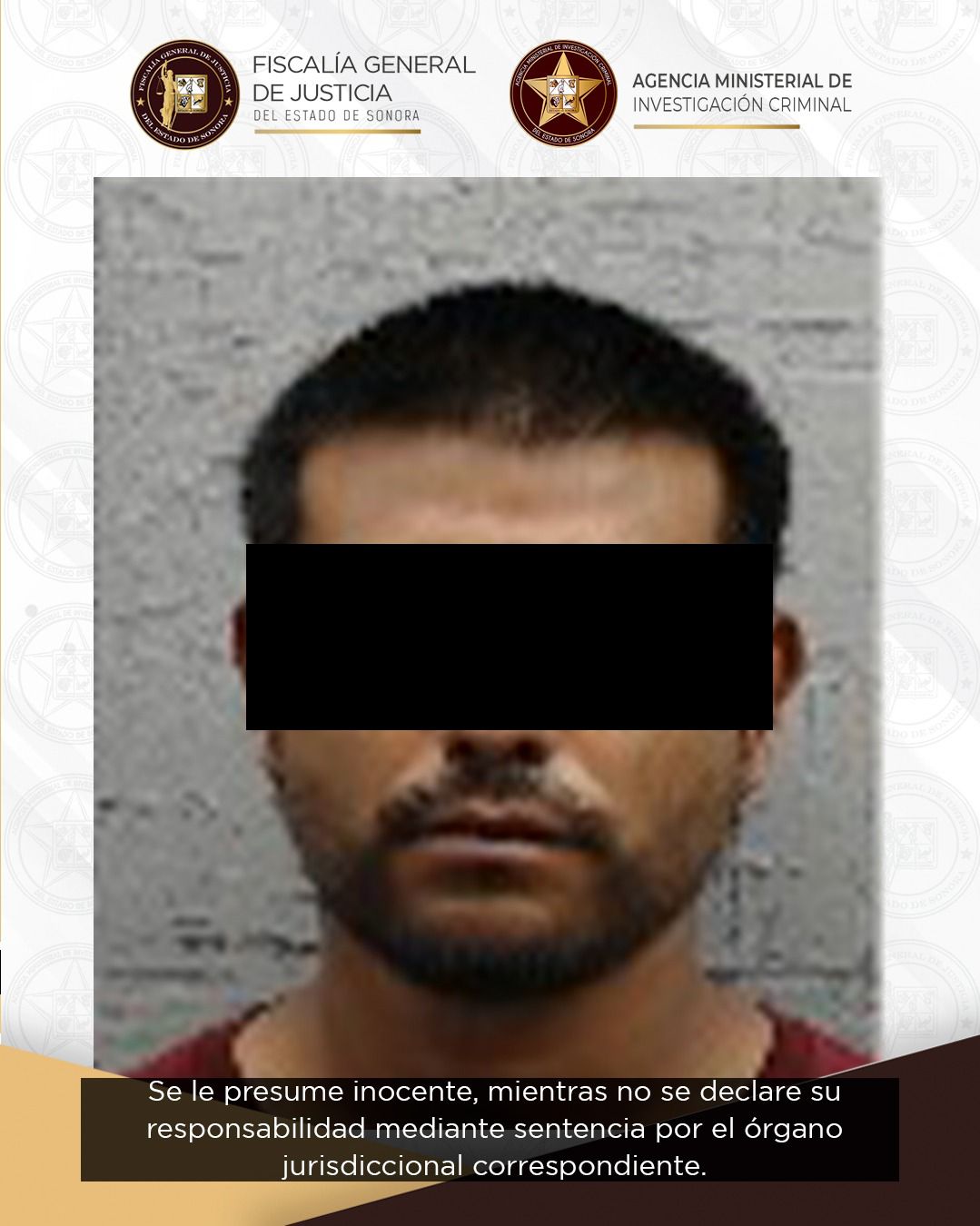 FGJES ejecuta orden de aprehensión en reclusión por tentativa de homicidio calificado en Hermosillo