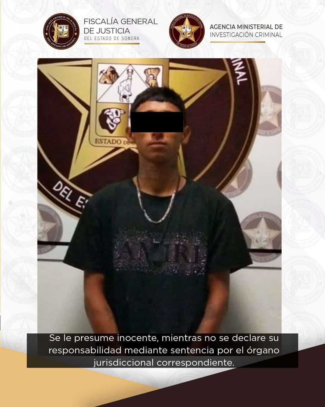 Detiene AMIC a probable responsable de ataque armado en Ciudad Obregón