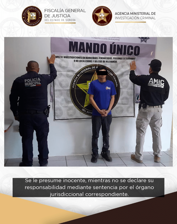 FGJES cumple orden de aprehensión por delito contra la libertad de las personas en SLRC