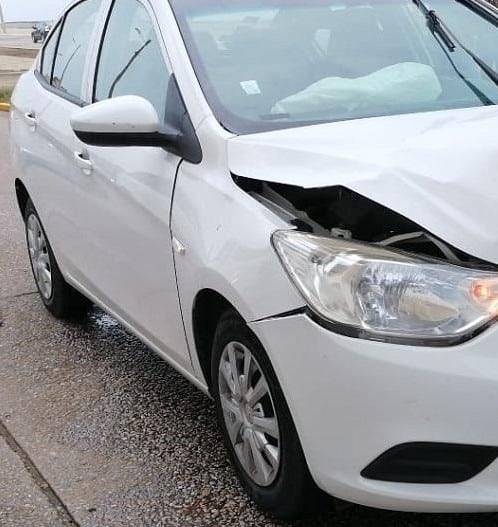 Choque por alcance dejo dos mujeres lesionadas en Coatzacoalcos 1