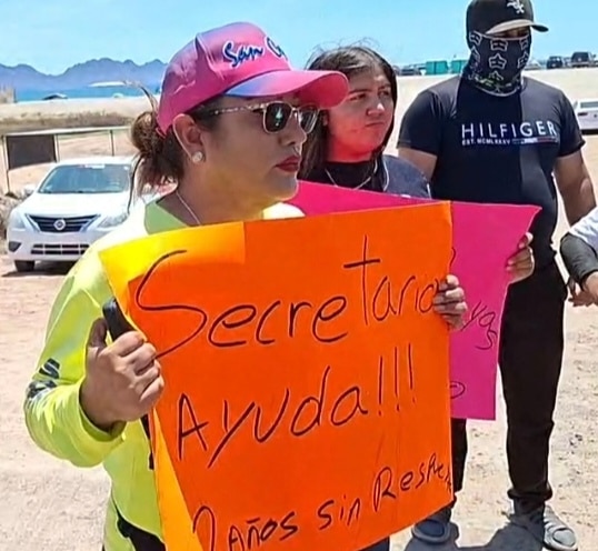 Protestan ambulantes en playa San Francisco 1 Screenshot 20260413 200707