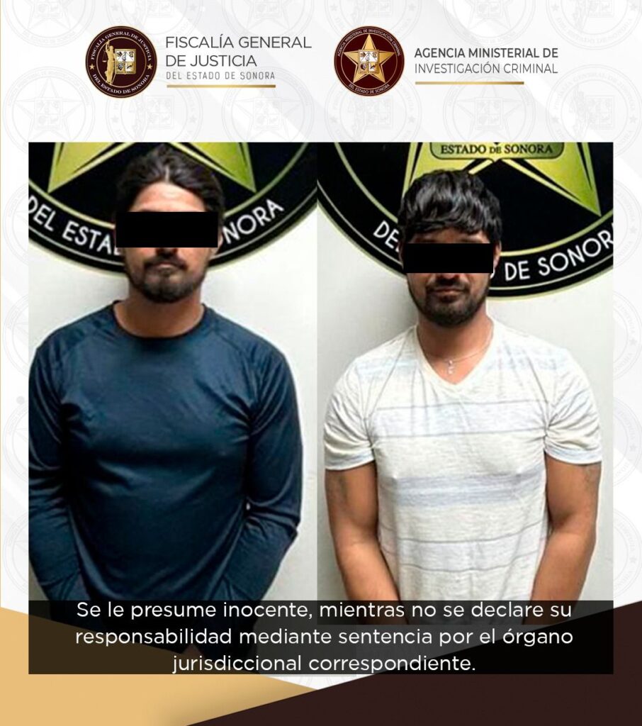 Captura AMIC a dos con órdenes de aprehensión por tentativa de homicidio en Hermosillo 1 WhatsApp Image 2026 04 09 at 6.06.24 PM