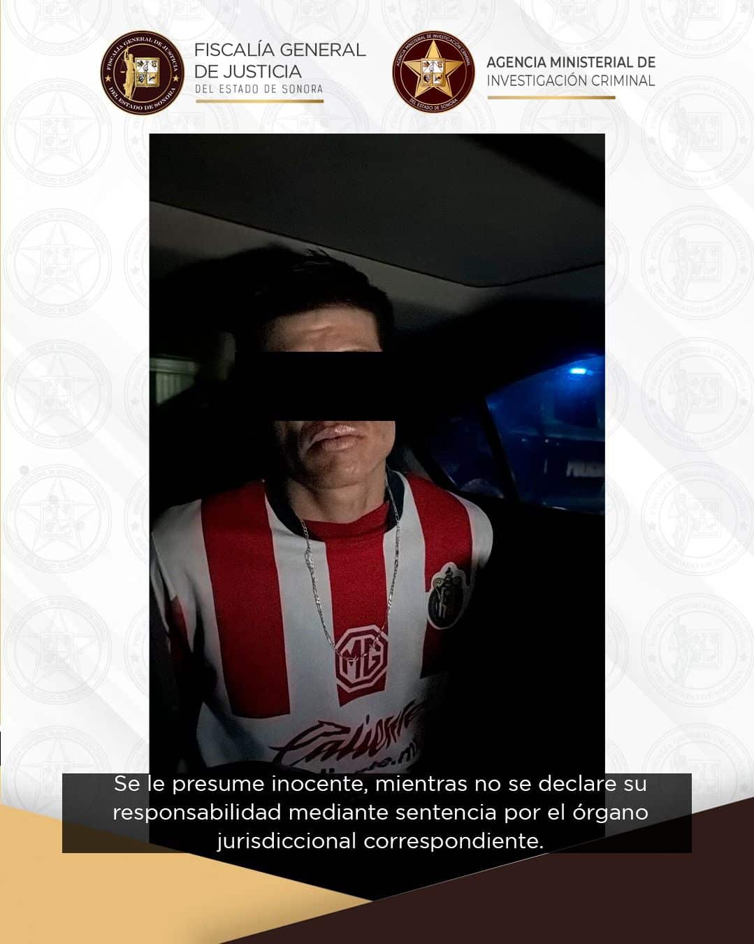 Ejecuta AMIC orden de aprehensión por tentativa de homicidio en Hermosillo