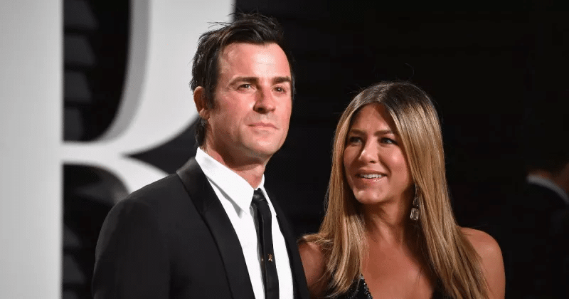 Jennifer Aniston reacciona al bebé de Justin Theroux 1 Jennifer