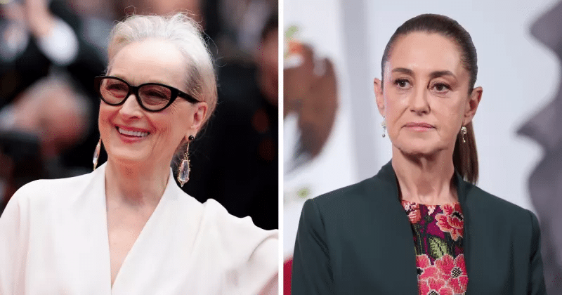 Meryl Streep destaca el liderazgo de Claudia Sheinbaum 1 Meryl