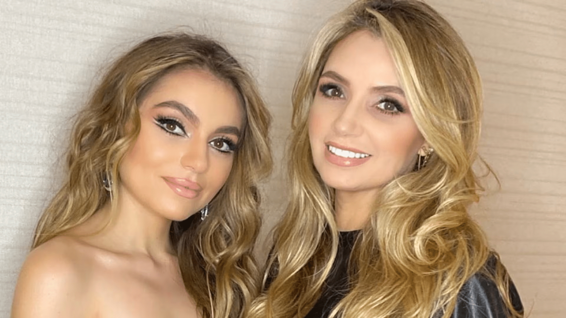 Angélica Rivera sorprende a su hija en el set de grabación