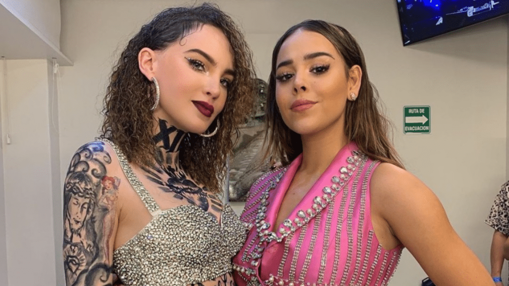 Danna Paola y Belinda confirman su cercanía en Madrid 1 Danna