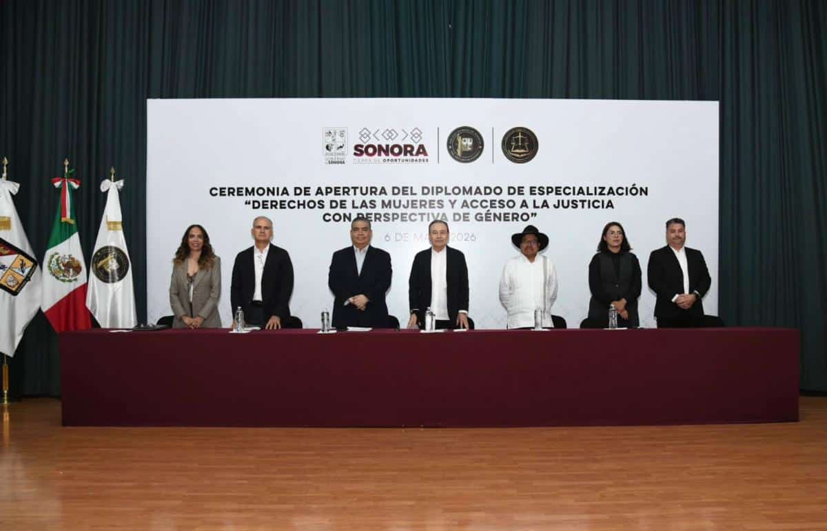 Refuerza Gobernador Durazo acciones para garantizar justicia con perspectiva de género en Sonora
