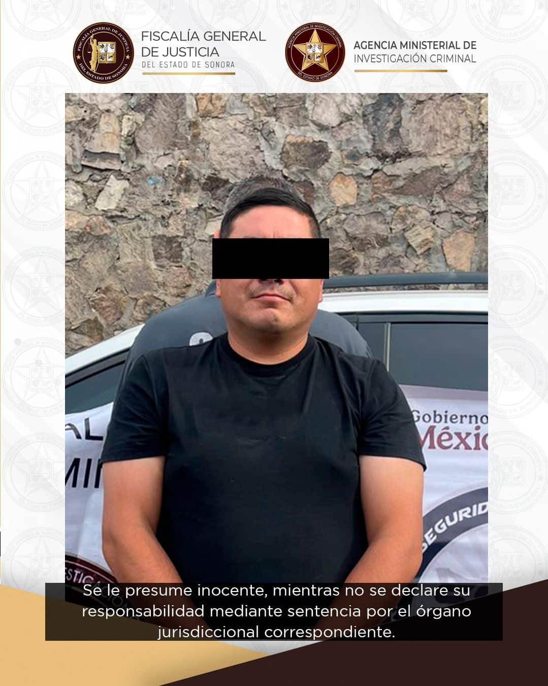 Detienen a hombre en Nogales por posesión de vehículo con reporte de robo en Arizona