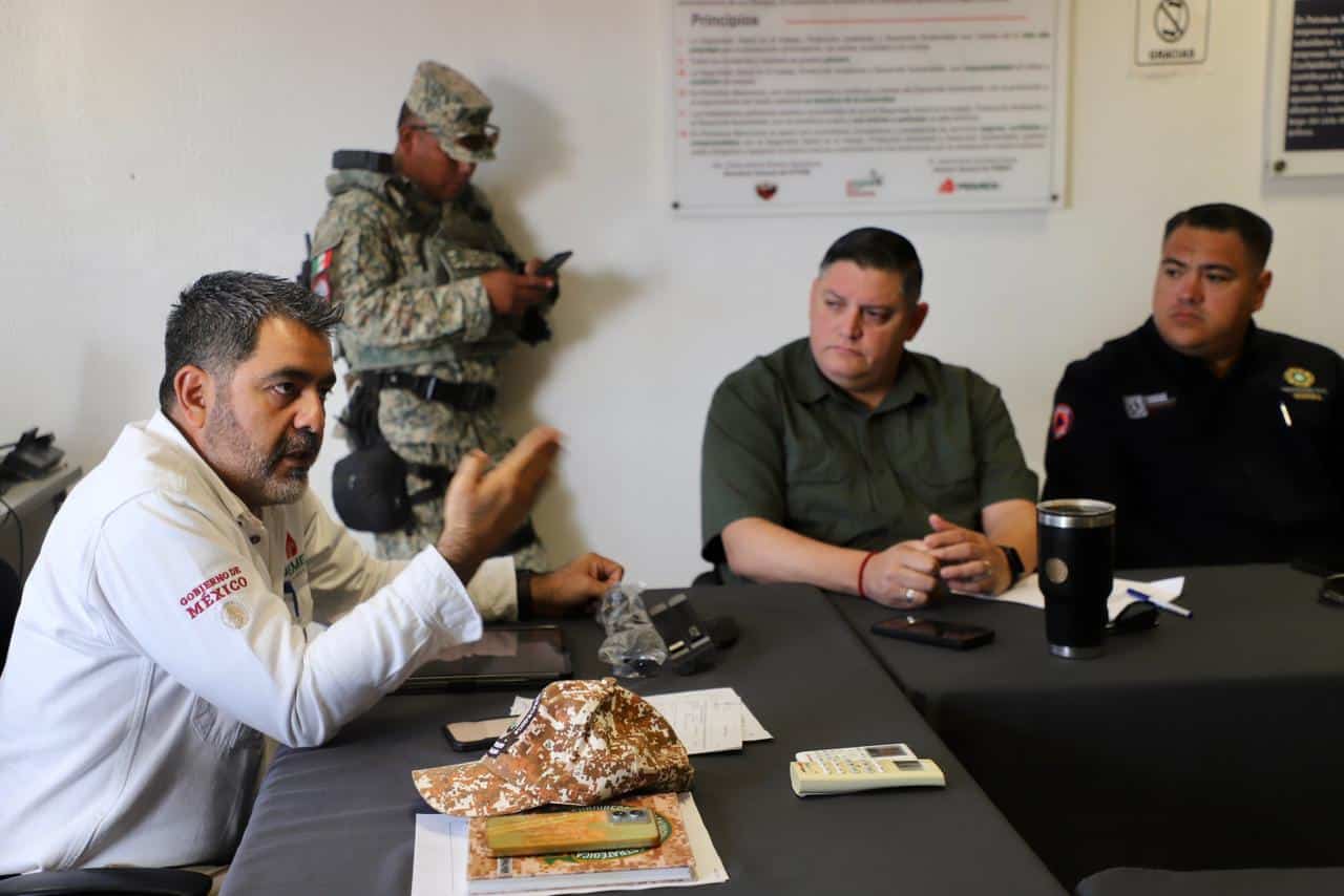 Participa Protección Civil Sonora en reunión con personal de Pemex