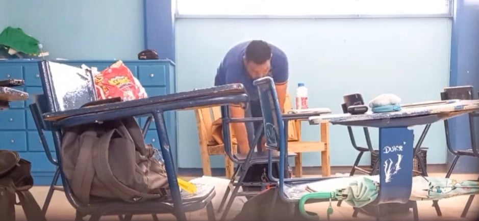 Suspenden a presunto profesor ladrón 3 170