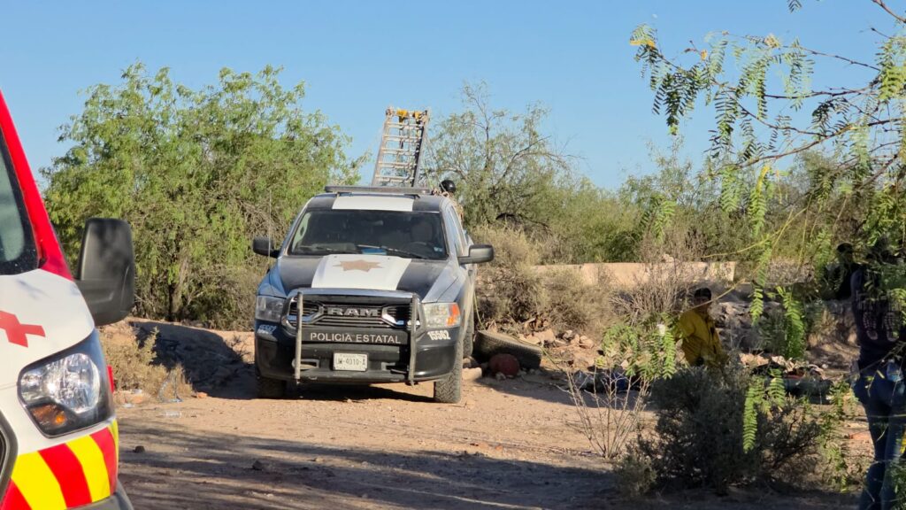 Hallan restos humanos en pozo 2 20