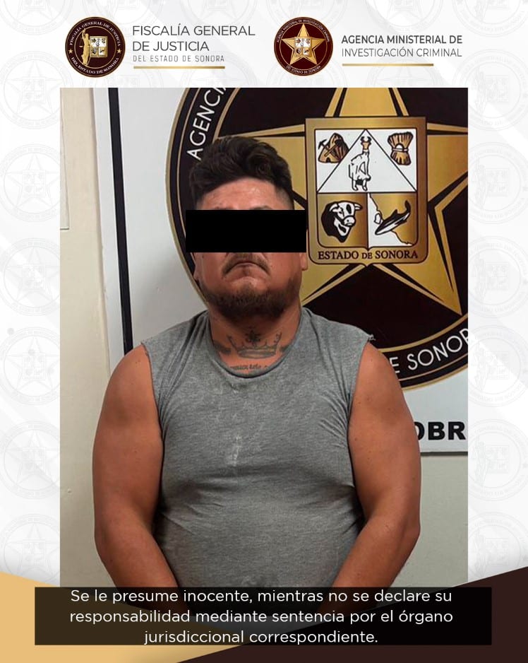 Captura AMIC en Baja California a prófugo por homicidio ocurrido en Ciudad Obregón en 2017