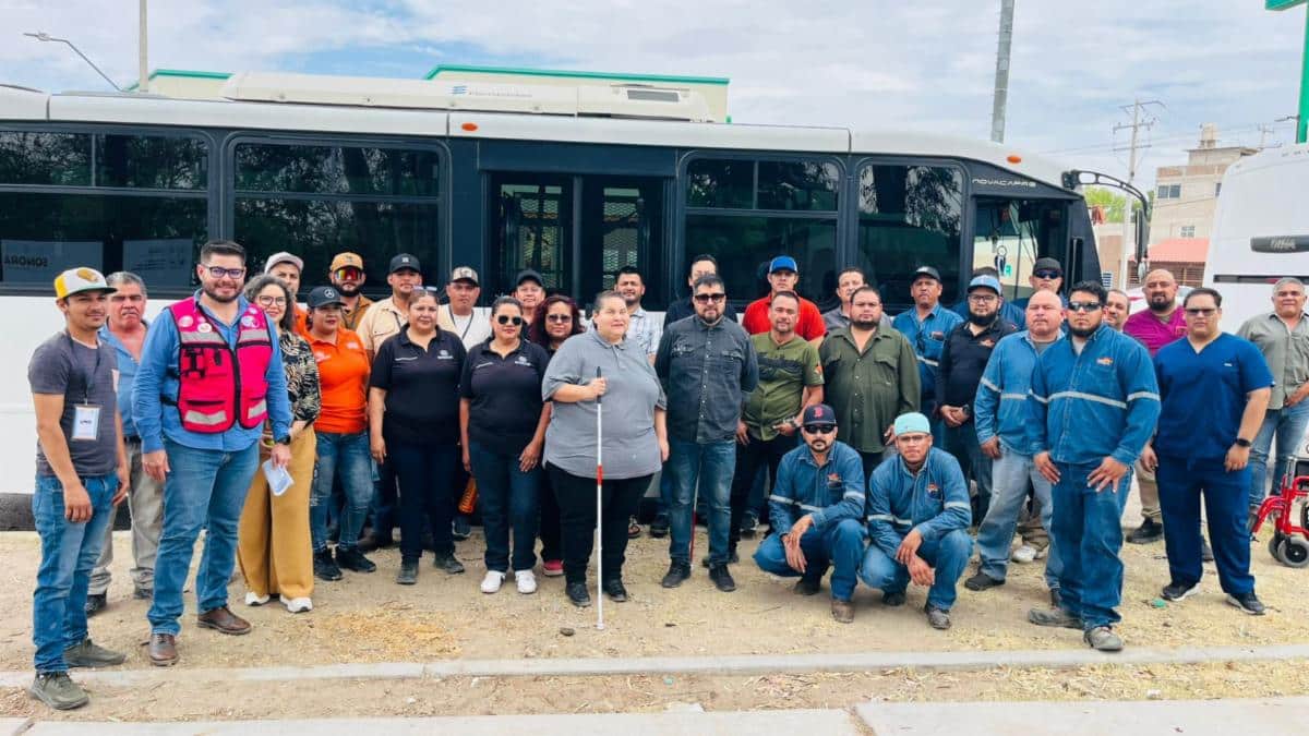 Gobierno de Sonora concluye con éxito primer cuatrimestre de capacitación para operadores de transporte público