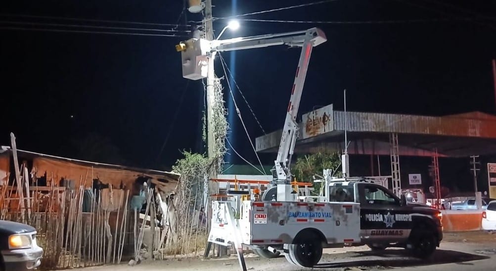 Guaymas continúa avanzando con el programa “Iluminando Guaymas”; inician instalación de luminarias LED en comunidades yaquis 1 312