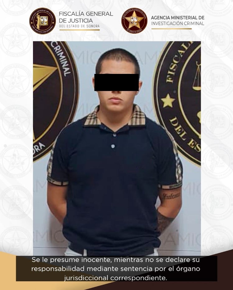 Cumple AMIC orden de aprehensión contra “El Durancito” por homicidio en Hermosillo
