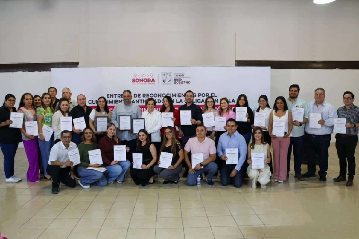 Gobierno de Sonora fortalece la confianza ciudadana y la rendición de cuentas