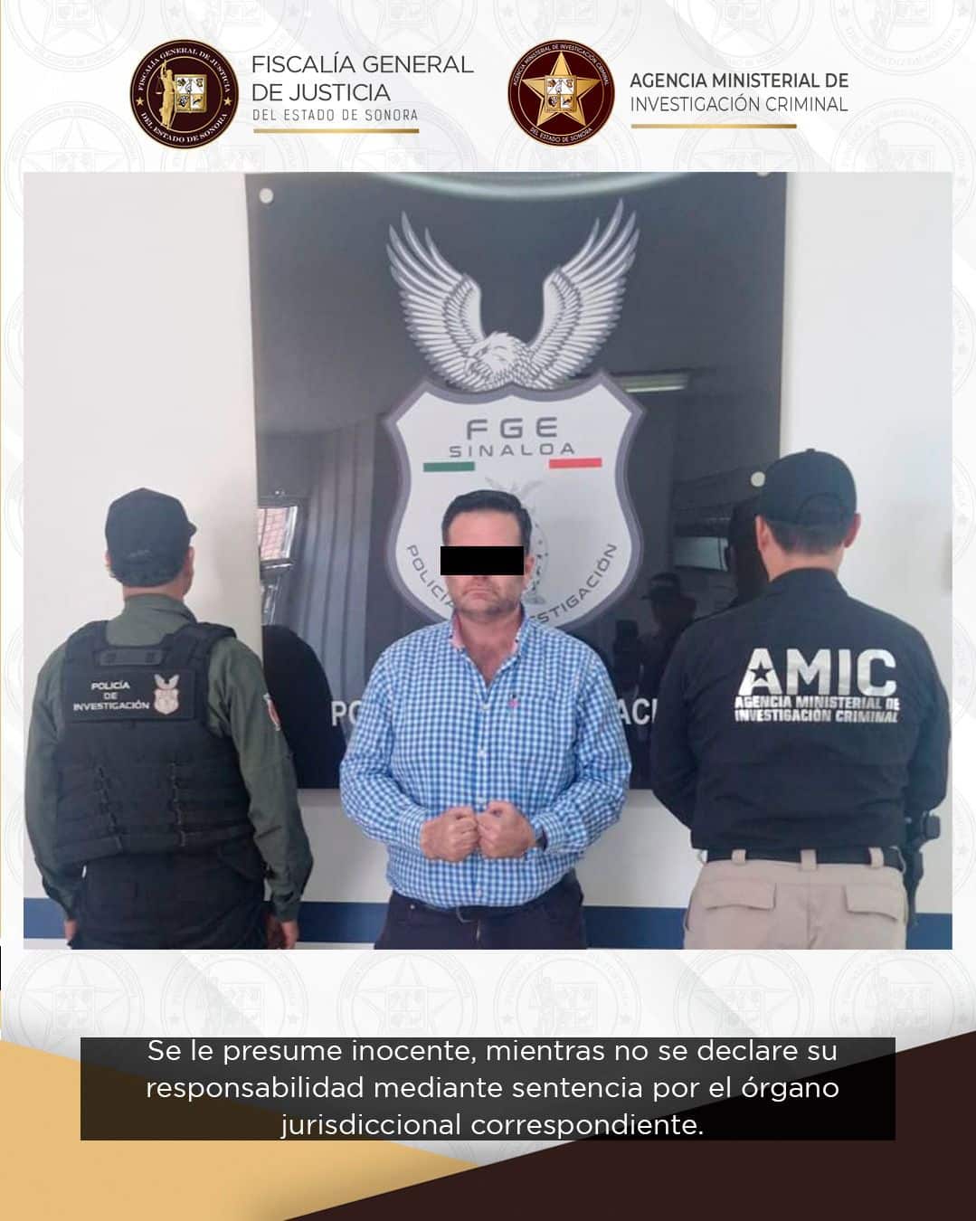 Captura AMIC en Mazatlán a objetivo prioritario; FGJES obtiene imputación por fraude genérico